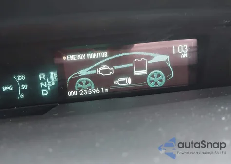 2011 Toyota Prius Two from USA, damaged, VIN JTDKN3DU6B0279899